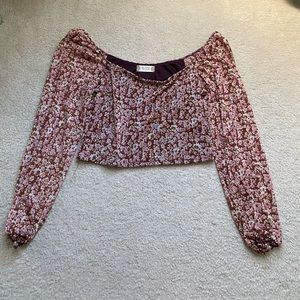 Altar’d State long sleeve crop top